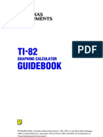 TI-82 Guidebook