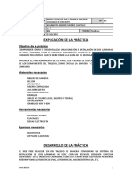 Ficha de Práctica Montaje de Dos Lamparas en Serie y Un Enchufe, Humberto Andrez Muñoz Castillo. 1it 22-23