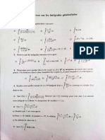 Intégral Généralisé Exercices