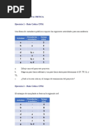 Ejercicios Ruta Critica - Propuestos