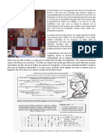 La Eucaristía Es La Consagración Del Pan en El Cuerpo de Cristo y Del Vino en Su Sangre Que Renueva Mística y Sacramentalmente El Sacrificio de Jesucristo en La Cruz