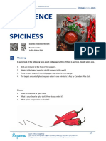 The Science of Spiciness American English Student