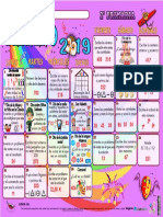 Segundo 1 Ciclo Calendario Calculo Numeración Febrer0 2019 Lunes