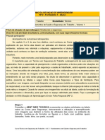 PSA 2 - Sinalização de Segurança e Ventilação