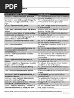 S2 - Vocabulary Exercise 1