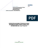 PDF Norma Cadafe Especif Tecnicas de Interruptores de 138 KV y 345 KV DL