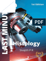 Sivajith P R - LAST MINUTE HISTOLOGY - Quick Review of Histology and Cell Biology For Medical and Nursing Students (1st Edition) - Wolfrum (2021)