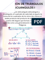 Resolución de Triángulos Oblicuángulos I