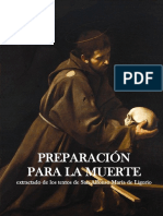 PREPARACIÓN PARA LA MUERTE. Extractado de Los Textos de San Alfonso María de Ligorio