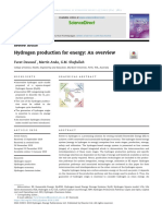 2020 Hydrogen Production An Overview