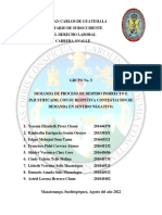 Grupo #5 PROCESO DE DESPIDO INDIRECTO E INJUSTIFICADO