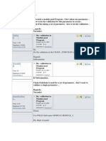 Validations in Module Pool