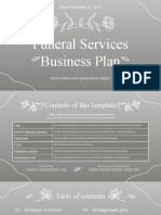 Funeral Services Business Plan by Slidesgo