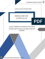 Grupo 5. Caracteristicas Operaciones e Instrumentos Del Mercado de Dinero