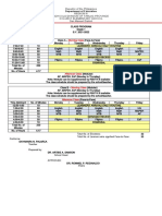 Class Program f2f Modular