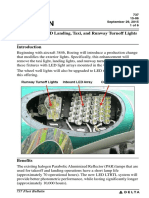 Fleet Bulletin: Subject: New LED Landing, Taxi, and Runway Turnoff Lights (LTRTL) System