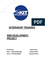 Internship Training