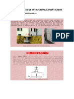 Cimentacion de Estructura Aporticada