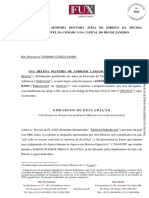 Excelentíssima Senhora Doutora Juíza de Direito Da Décima Terceira Vara Cível Da Comarca Da Capital Do Rio de Janeiro