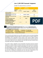 Foun 1019 Course Assignments - Sem 2 - 2021-22 - Final