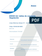 Anexo A2 Tablas Constante Regulacion MT