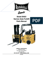 Bendi B40i3 Parts Manual F-501-R2