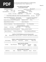 Loan Application Form With Collateral