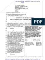 LIBERI V TAITZ (C.D. CA) - 298.0 - NOTICE OF MOTION AND MOTION To Dismiss Case (As To Law Offices of Orly Taitz, ONLY - 07.19.2011.298.0