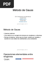 1.1.a Método de Gauss