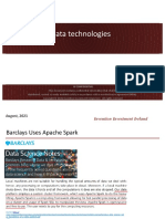 Barclays - Big Data Technologies (Linkage Deck) - Aug 17, 2021