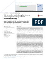 Risk Factors For Retained Surgical Items A Meta-Analysis and Proposed Risk Stratification System