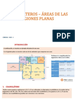 Cuadriláteros - Areas de Las Regiones Planas - Teoría