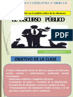 4° Medio Lengua y Literatura El Discurso 19 de Octubre.