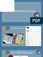 Bible Marking E-Honour PowerPoint