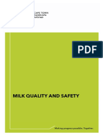 Milk Quality and Safety Final