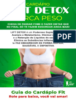 Cardápio Lift Detox - Perca Peso Rápido