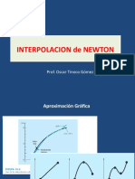 Interpolacion de Newton 2022 II Epii