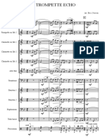 Trompette Echo Score