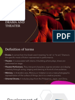 Drama and Theater