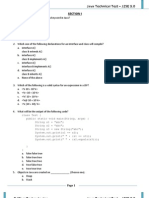 Java Technical Test Set 1