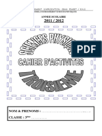 PHYSIQUE-CHIMIE Puissant Fascicule 3e