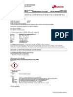 Ficha de Seguridad AZUFRE