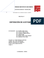 Obtenci N de La Acetamida