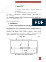 Ensayo de Tracción