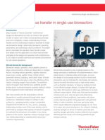 Introduction Mass Transfer Single Use Bioreactors White Paper