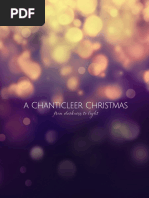 A Chanticleer Christmas From Darkness To Light