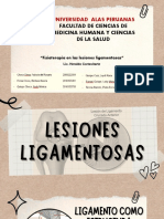 Fisioterapia en Lesiones Ligamentosas - Grupo 5 Diapositivas