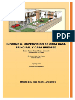 Informe 6 Supervisicion de Obra CURI