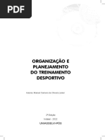 Organização e Planejamento Do Treinamento Desportivo