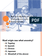 Chapter 3A Rizal Social Origins and Historical Context